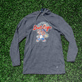Zebulon Devil Dogs Lightweight Grey Hoodie