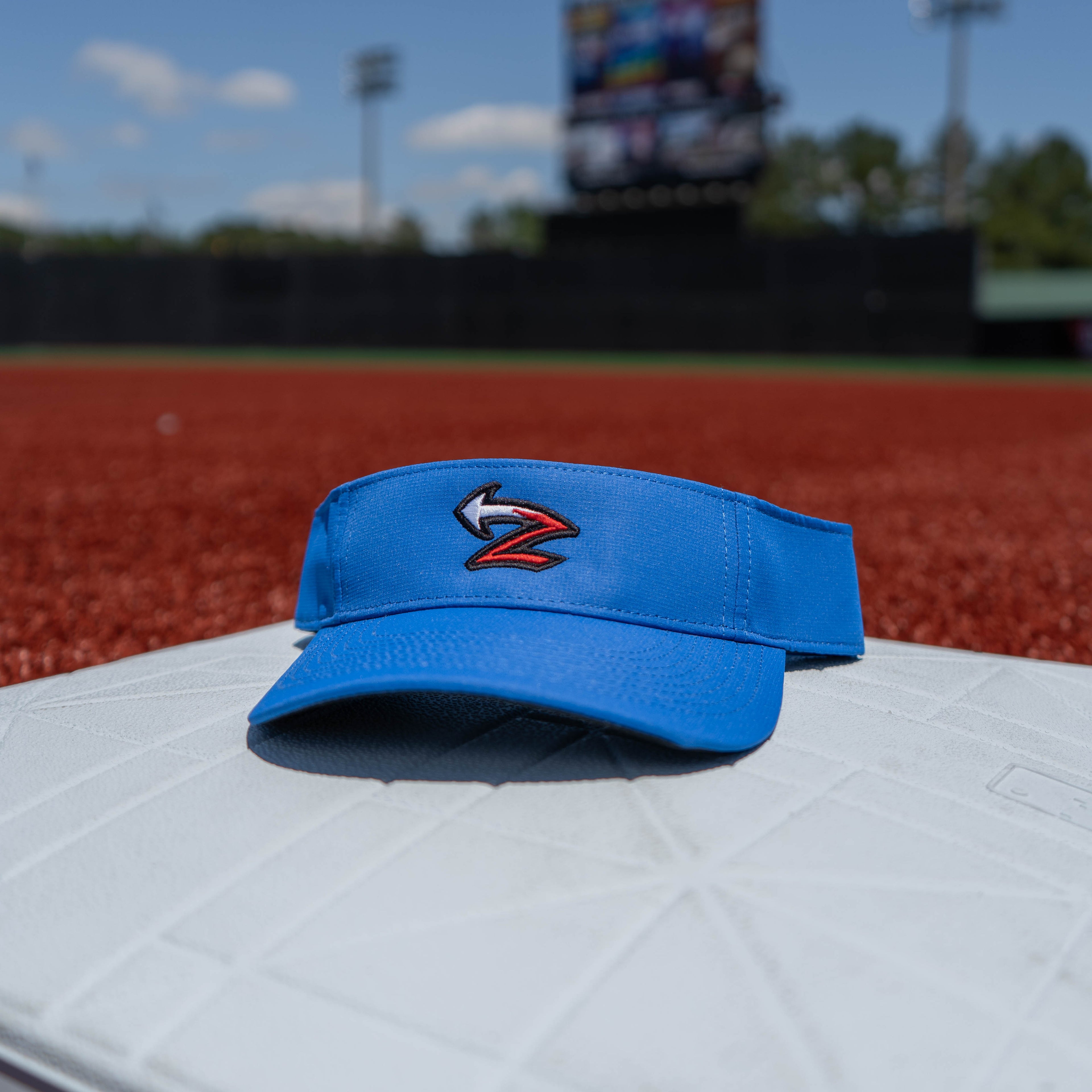 Zebulon Devil Dogz Royal Blue Visor