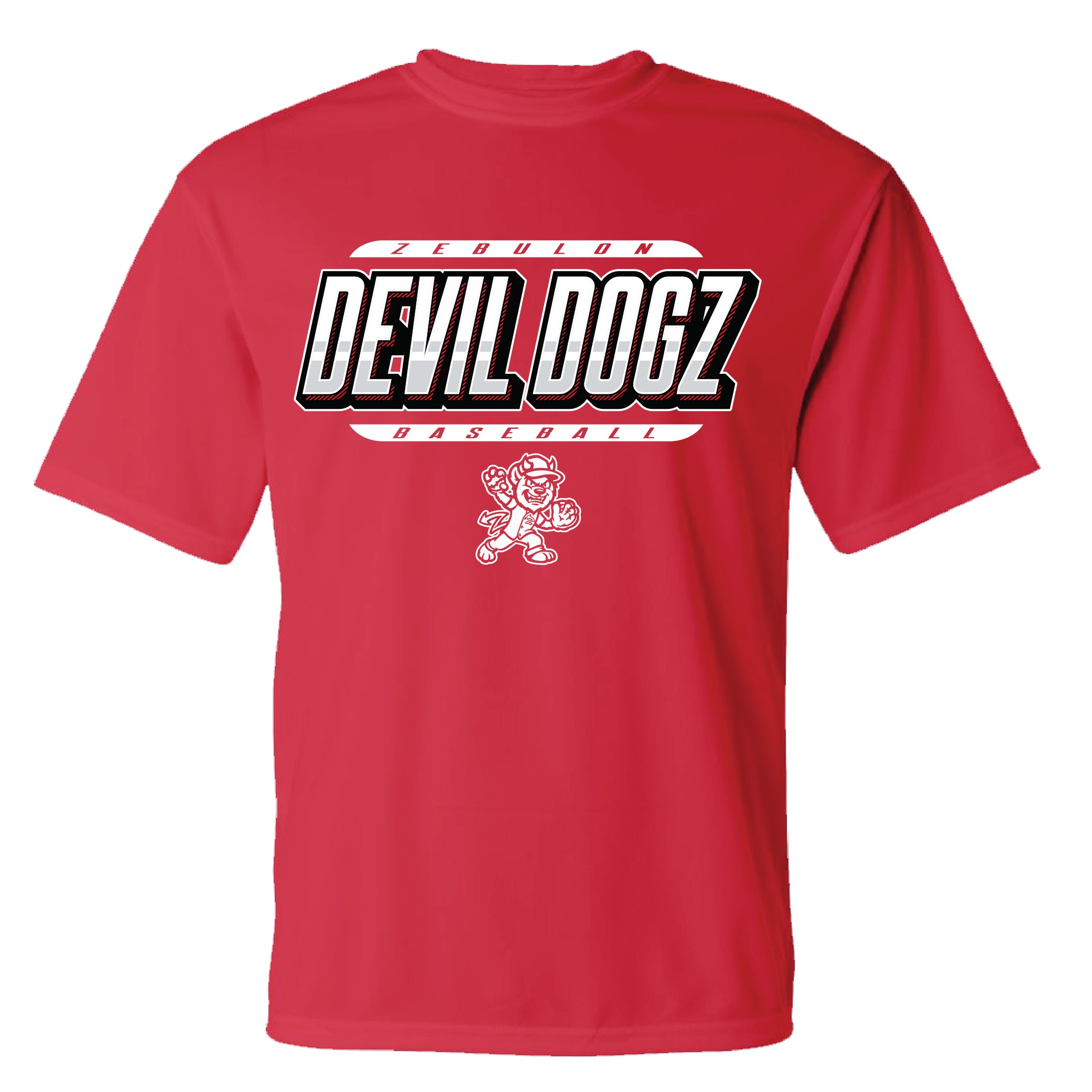 Zebulon Devil Dogz Adult Deadzone Tee