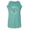 Zebulon Devil Dogz Women's Teal Tank Top