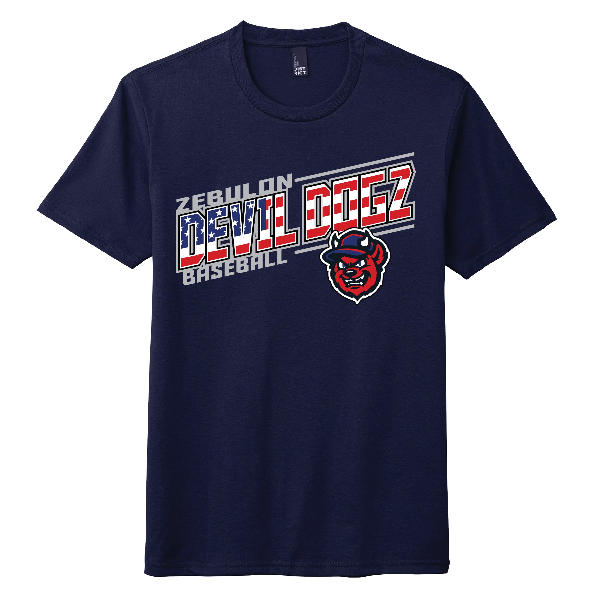 Zebulon Devil Dogz Adult Suffrage Tee