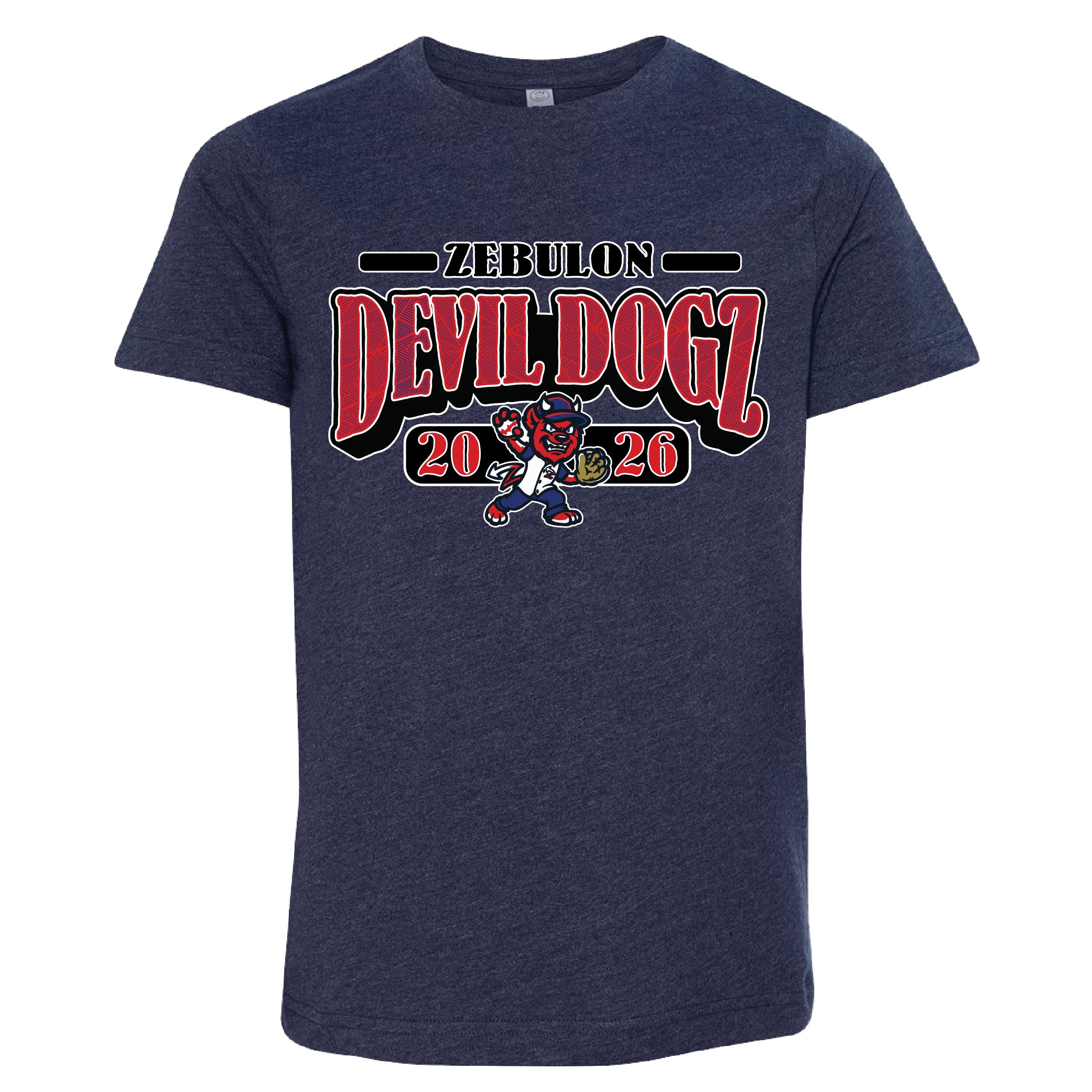 Zebulon Devil Dogz Youth Towtruck Tee