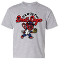Zebulon Devil Dogz Youth Grey Arch Tee