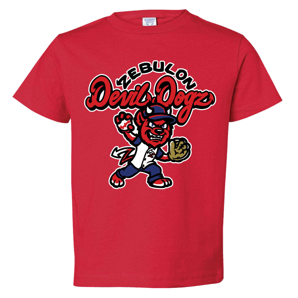 Zebulon Devil Dogz Toddler Arch Tee