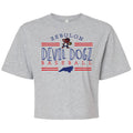 Zebulon Devil Dogz Women's Handdrawn Boxy Tee