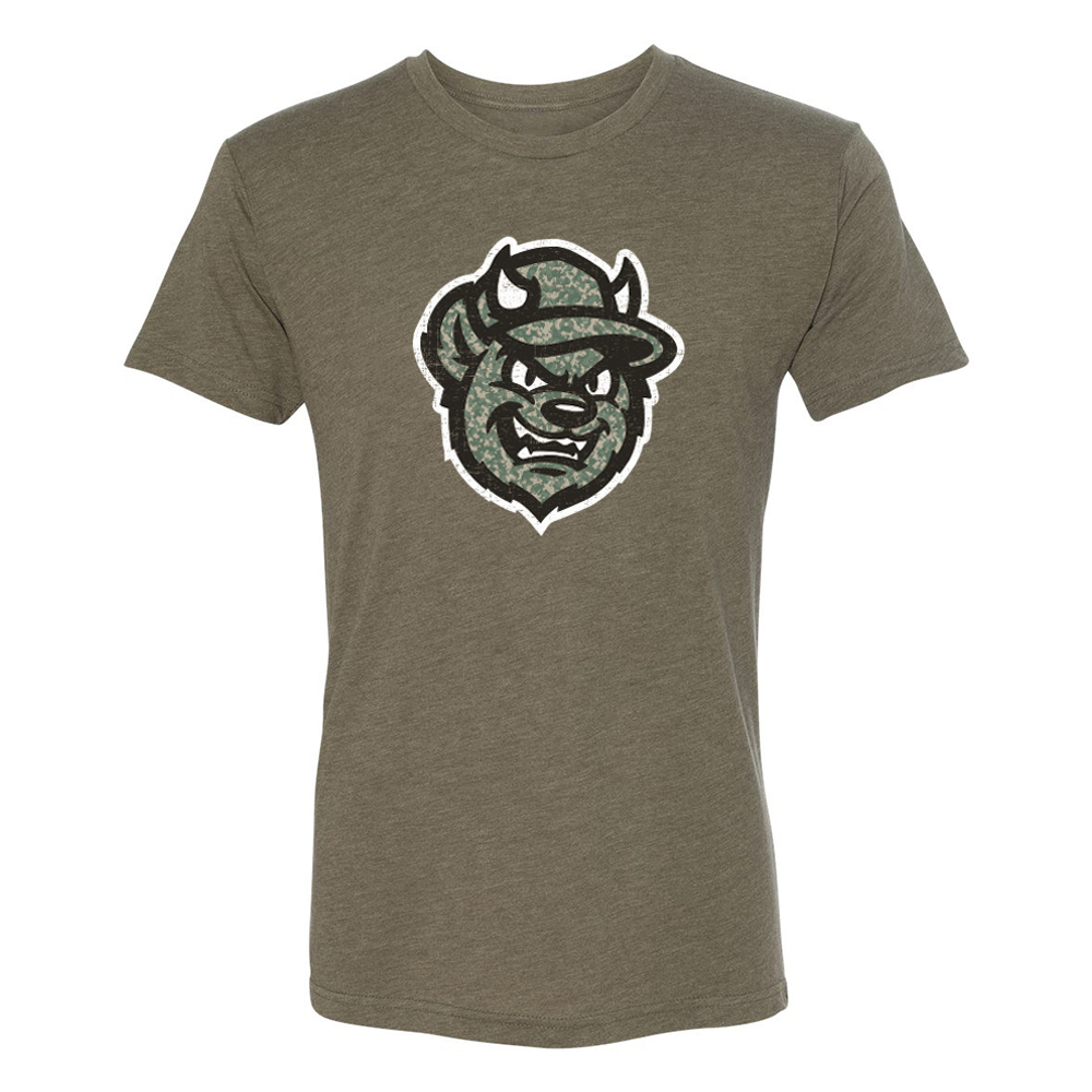 Zebulon Devil Dogz Adult Camo Tee