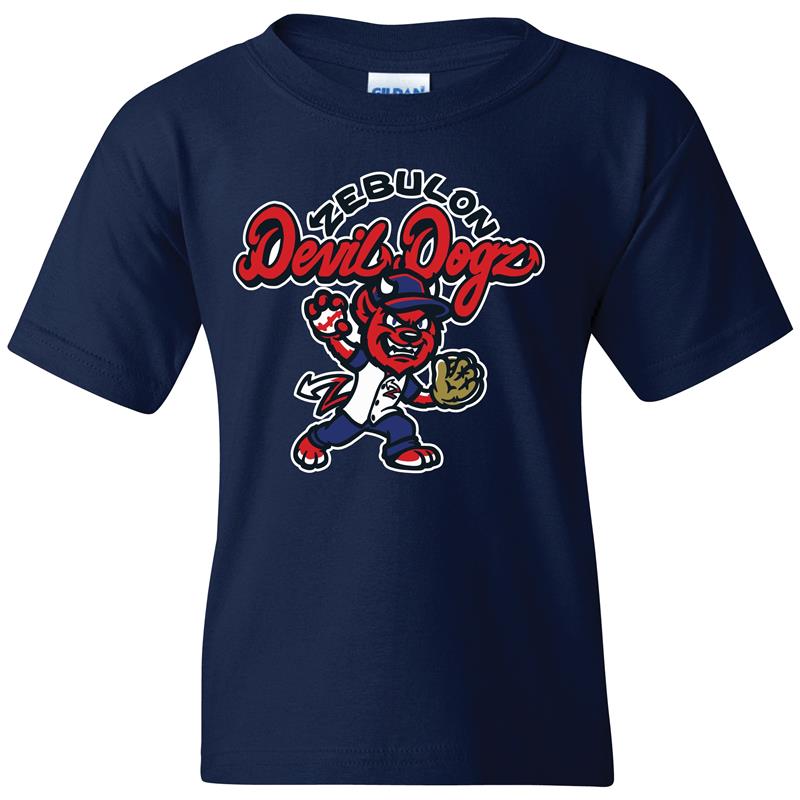 Zebulon Devil Dogz Youth Navy Arch
