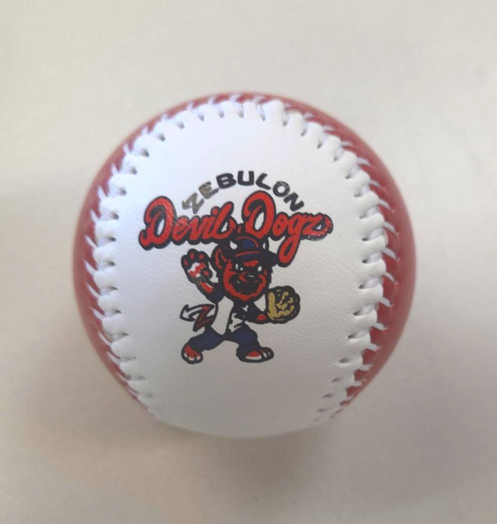 Zebulon Devil Dogz Red&White Baseball